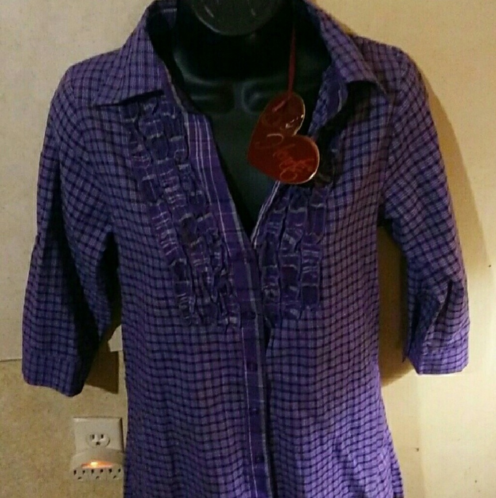 Ladies 8 Of Hearts Top